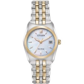 Citizen Ladies Two Tone Corso Eco-Drive Watch - EW2296-58D