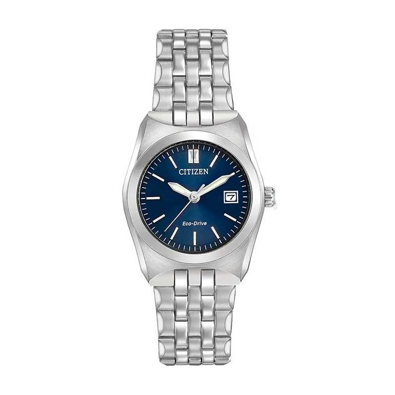 Citizen Ladies Blue Dial Eco-Drive Watch - EW2290-54L