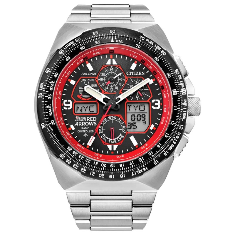 13% OFF RRP - Citizen Limited Edition Red Arrows Skyhawk A.T (JY8126-51E)