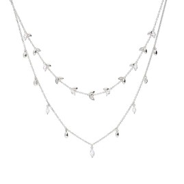 Diamonfire Sterling Silver Marquise CZ Necklace - N4418