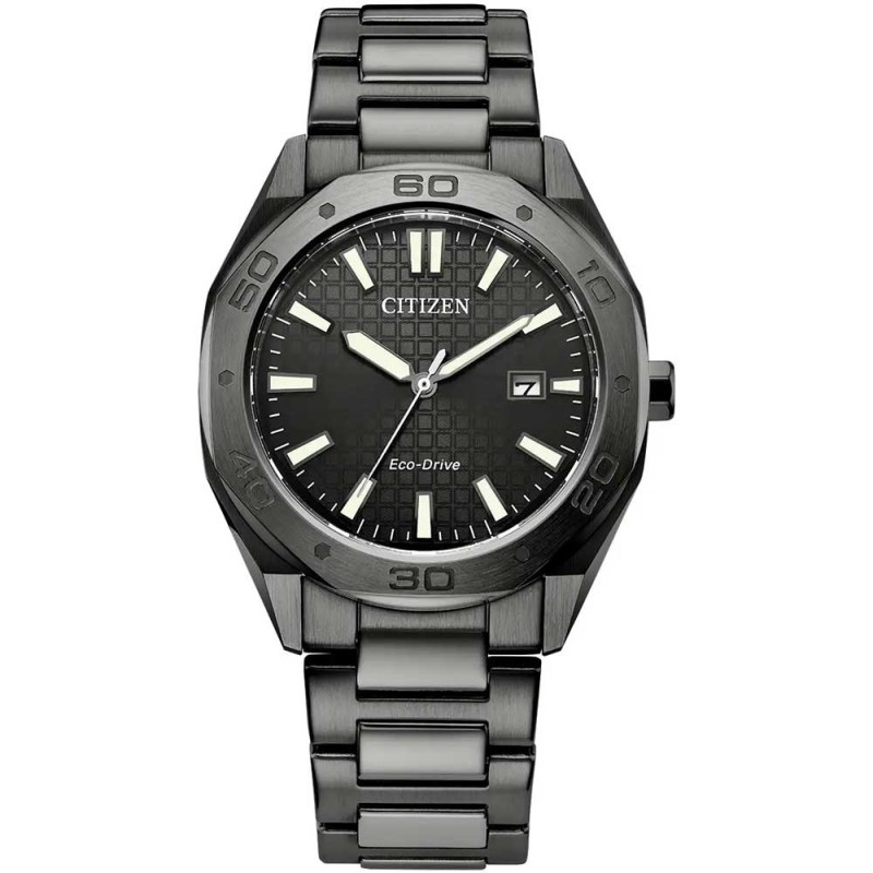 Citizen Mens Grey Tone Bracelet Sports Watch - BM7637-81H