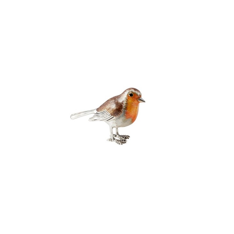 Saturno Sterling Silver Small Robin - 12921S