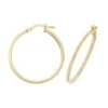 9ct Gold Hoop Earrings - 25mm