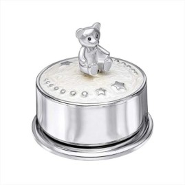 D for Diamond Teddy Bear Music Box - Y432