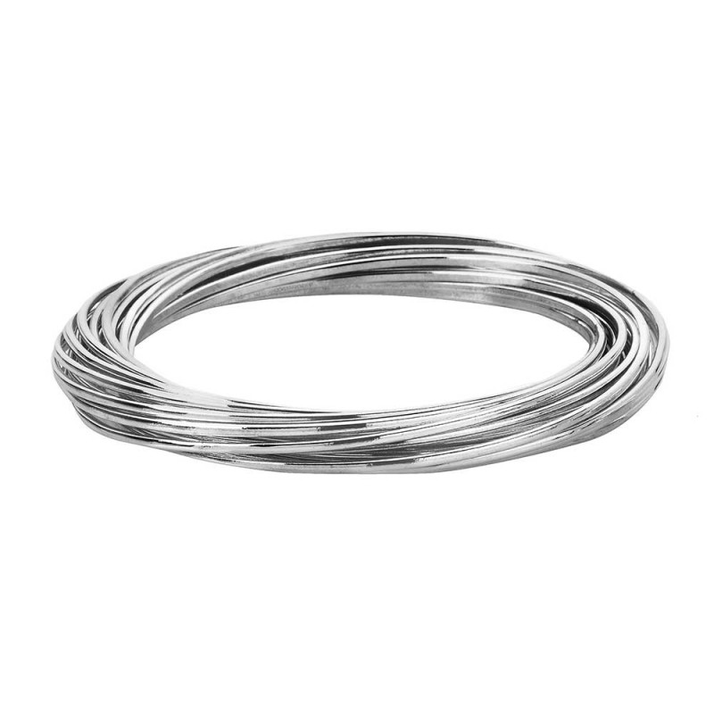 Tianguis Jackson Sterling Silver Multistrand Round Bangle