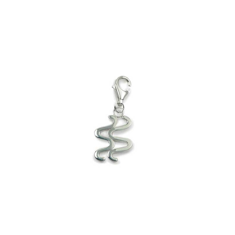 Ortak Sterling Silver Zodiac Charm - Aquarius