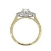 18ct Gold Three Stone Diamond Ring - 0.75ct