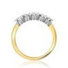 18ct Gold 5 Stone Diamond Eternity Ring - 0.80cts