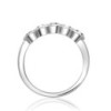 Platinum 5 Stone Diamond Eternity Ring - 0.71cts