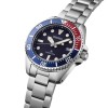 Seiko Prospex Solar Divers in Blue-Red-Blue - SNE595P1