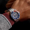 Seiko Prospex Solar Divers in Blue-Red-Blue - SNE595P1