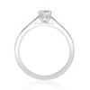 Platinum Diamond Solitaire  Ring - 0.41cts G/SI1