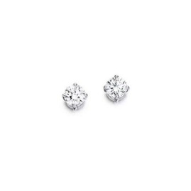 9ct Gold Diamond Stud Earrings - 0.10ct