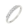 Platinum 7st Diamond Eternity Ring - 0.70cts