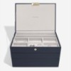 Stackers Blue Classic Jewellery Box - Set of 3 [25% off RRP]