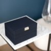 Stackers Blue Classic Jewellery Box - Set of 3 [25% off RRP]