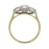 18ct Gold  3st Diamond Ring - 1.25cts