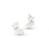 Kit Heath Galaxy Silver Star Stud Earrings - 30212