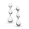 Kit Heath Coast Pebble Linking Pebbles Drop Earrings - 60189RP