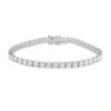 18ct White Gold Lab Grown Diamond Tennis Line Bracelet - 8.23ct