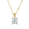 18ct White Gold Lab Grown Diamond Pendant - 0,94ct E/VVS2