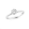 Platinum Diamond Solitaire Ring - 0.40ct