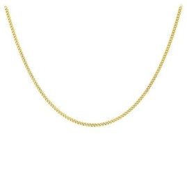 9ct Gold 20-inch/51cm Diamond Cut Curb Chain - 9.5g