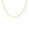 9ct Gold 18 Inch Diamond Cut Curb Chain