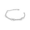 Silver Hot Diamonds Infinity Bracelet - DL293