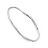 Hot Diamonds X Tasha Ghouri Wave Sterling Silver Bangle - DC201