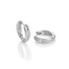 Hot Diamonds Aura Sterling Silver Hoop Earrings - DE823