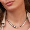 Kit Heath Serenity Grande Silver Collar Necklace - 24% off RRP