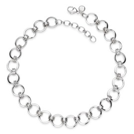 Kit Heath Bevel Unity Sterling Silver Statement Necklace - 91881