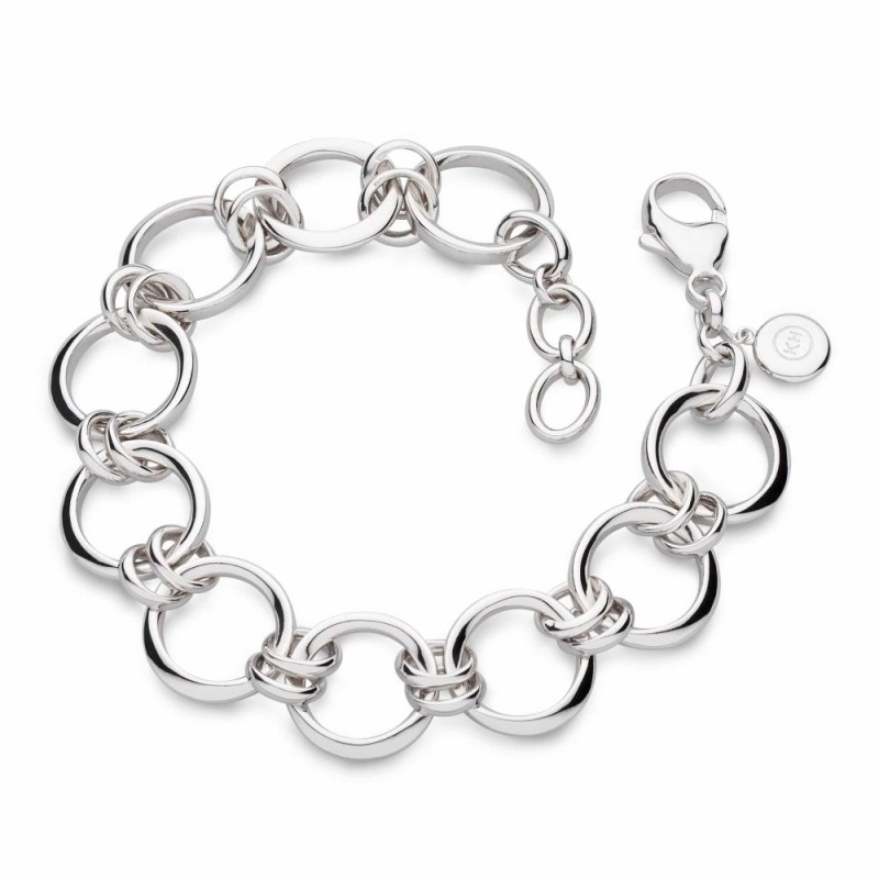 Kit Heath Bevel Unity Grande Sterling Silver Bracelet - 71881RP