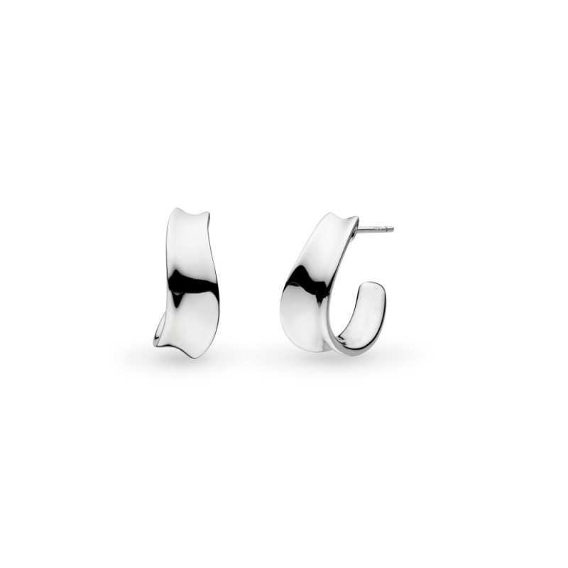 Kit Heath Sterling Silver Serenity Hoop Earrings - 61183RP