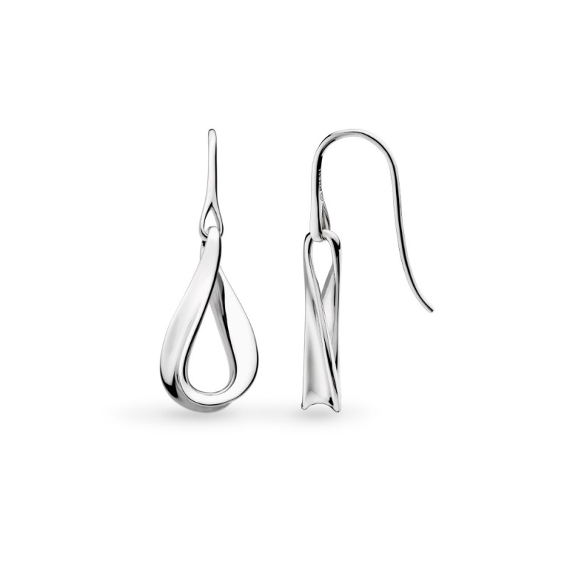 Kit Heath Serenity Sterling Silver Drop Earrings - 61184RP