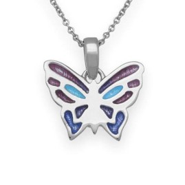 Ortak Silver Nature in Flight Pendant - EP364