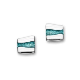 Ortak Silver Arizona Stud Earrings - EE399 Tundra