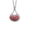 Ortak Silver Small Enamel Elements Fire Pendant - EP304 Ignite