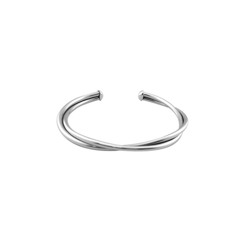 Tianguis Jackson Double Torque Twist Bangle  - BT1208