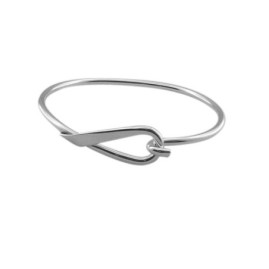 Tianguis Jackson Hammered Silver  Bangle