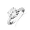 Platinum Diamond Solitaire Ring - 1.50cts  H/SI2