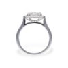 18ct White Gold Mirage Diamond Cluster Ring - 0.95ct