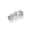 18ct White Gold Diamond Scatter Bubbles Ring - 0.85