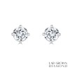 18ct White Gold Lab Grown Diamond Stud Earrings - 1.54ct D/VS1