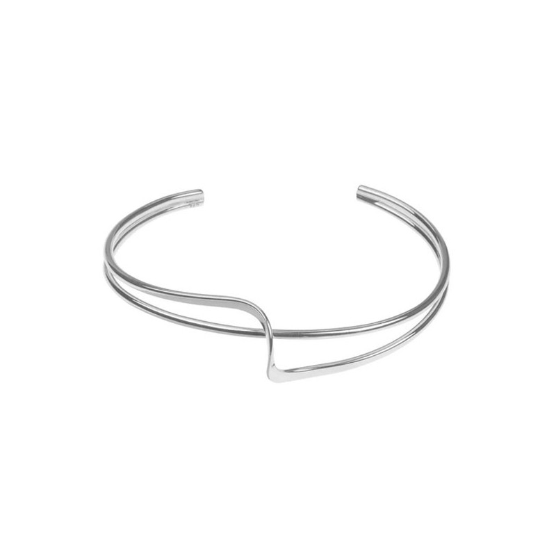 Tianguis Jackson Sterling Silver Twist Cuff Bangle - BT2218