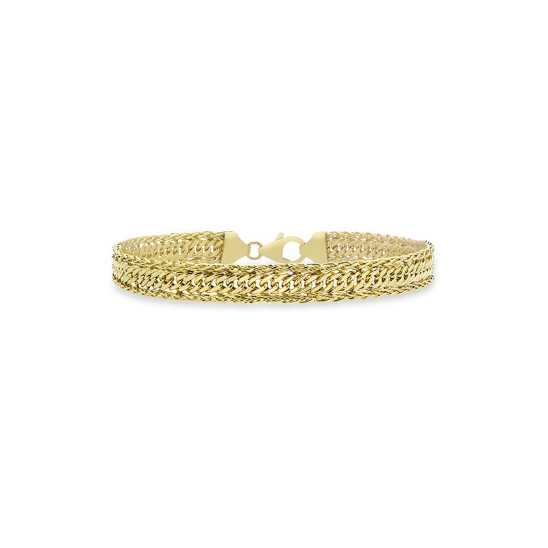 9ct Gold  Fancy Link Bracelet